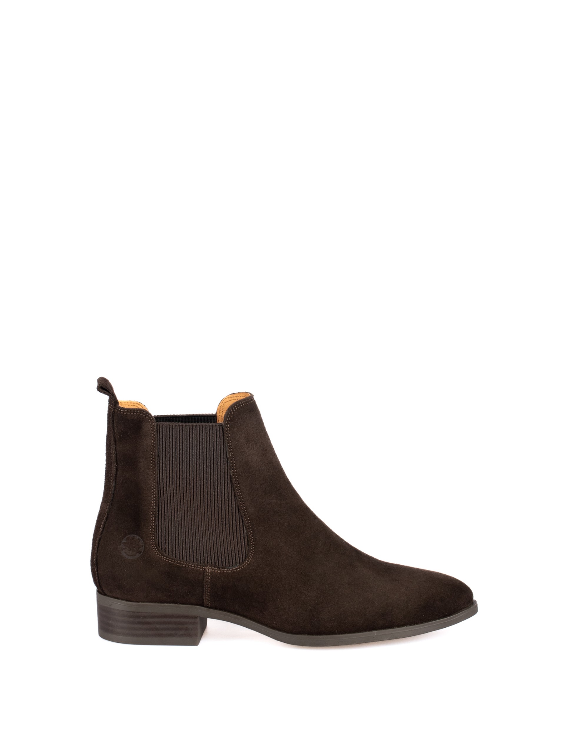 Flat Suede Ankle Boots