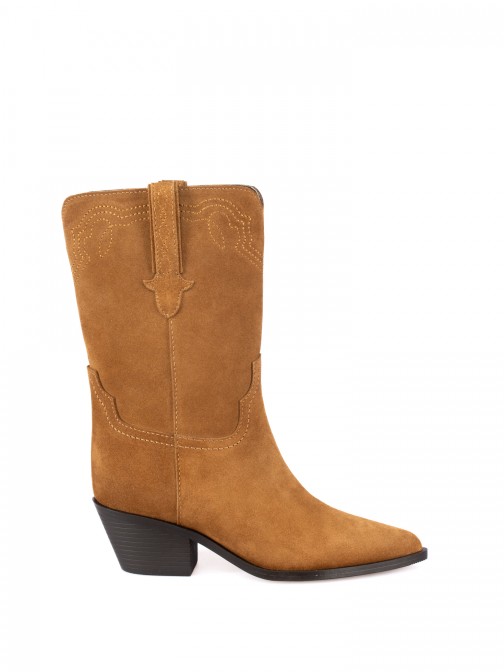 Suede cowboy boots Suede cowboy boots