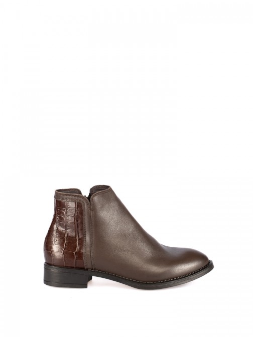 Crocodile Leather Ankle Boot Crocodile Leather Ankle Boot