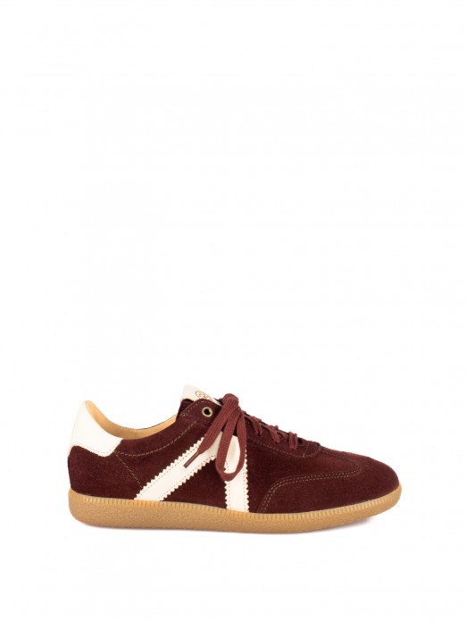 Suede and Leather Sneakers