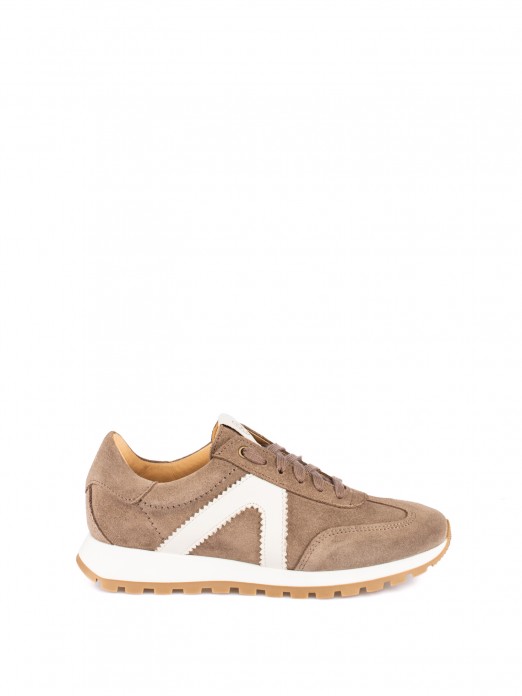 Suede and Leather Sneakers Suede and Leather Sneakers