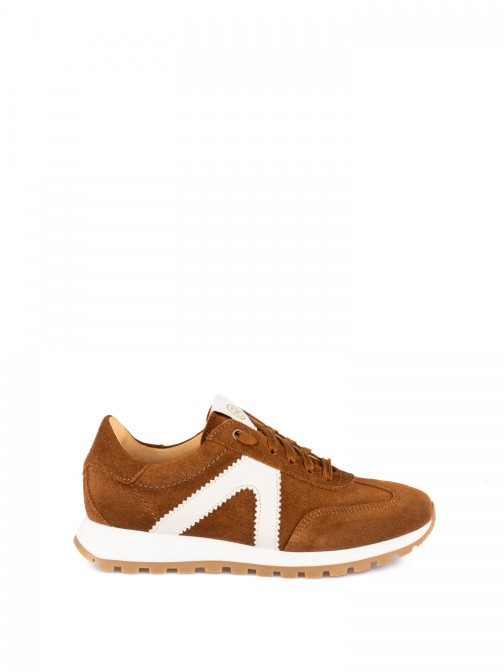 Suede and Leather Sneakers