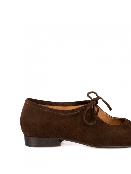 Suede Lace-Up Shoes Suede Lace-Up Shoes
