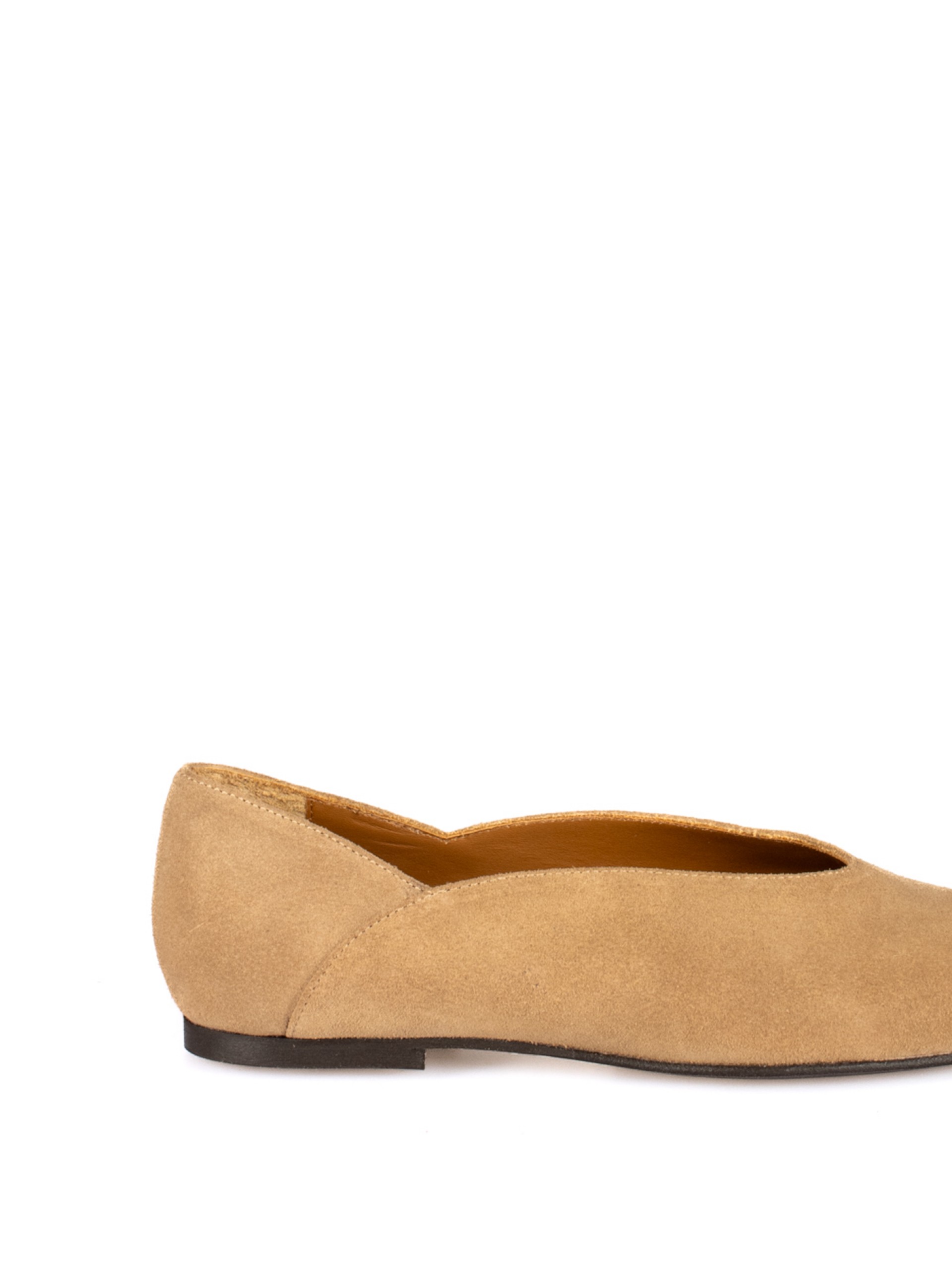 Suede Sabrina-Style Shoes