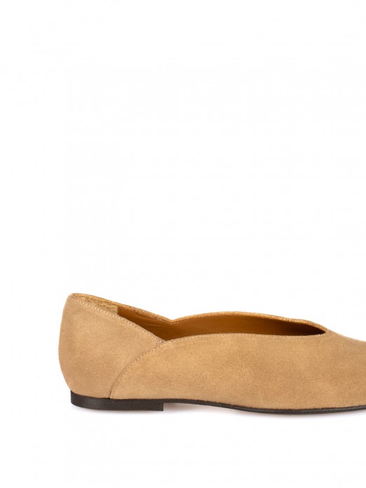 Suede Sabrina-Style Shoes Suede Sabrina-Style Shoes