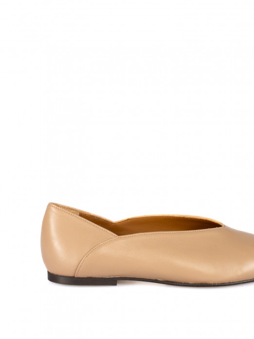 Leather Sabrina-Style Shoes Leather Sabrina-Style Shoes