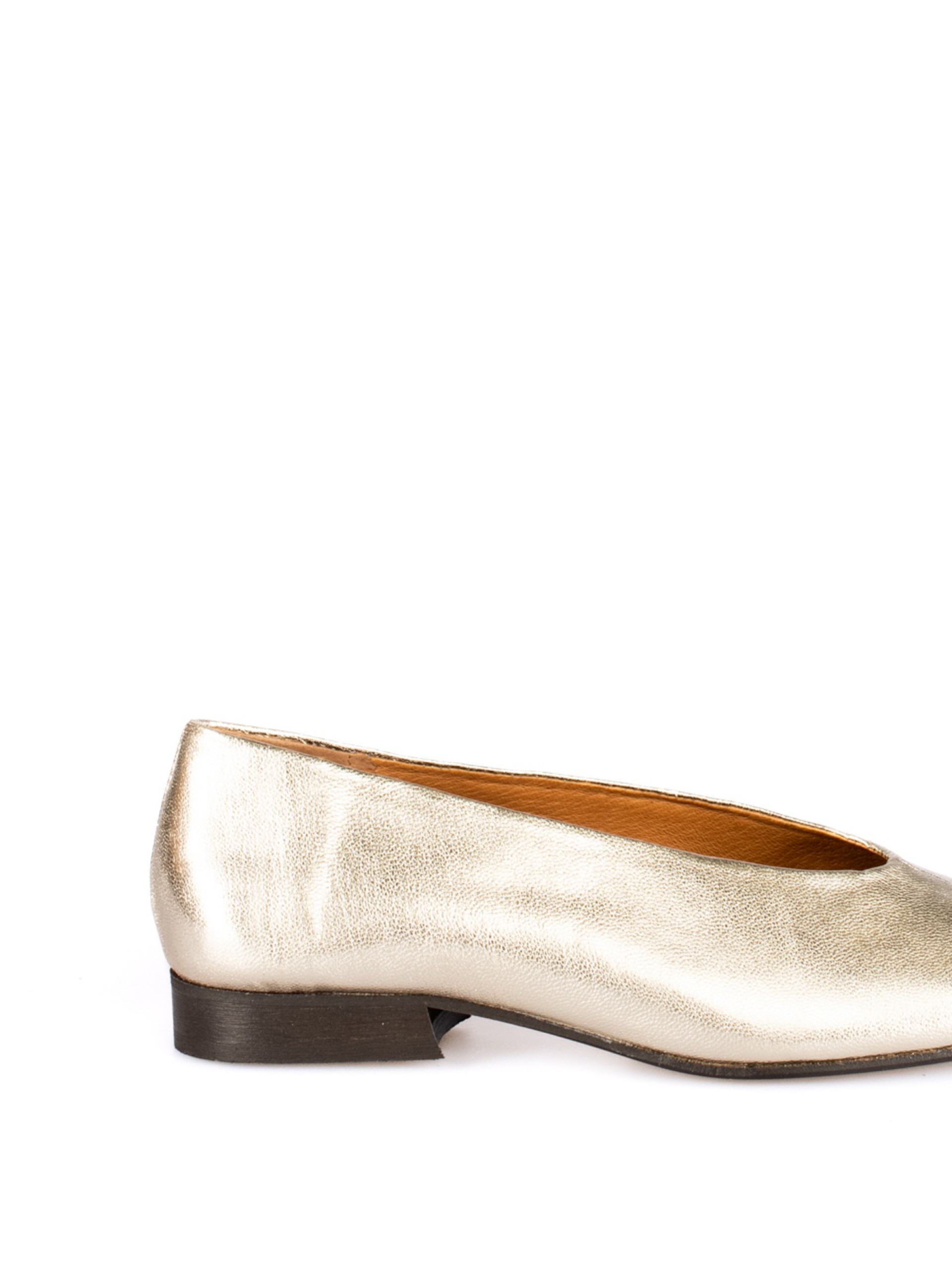 Leather Flat Shoes