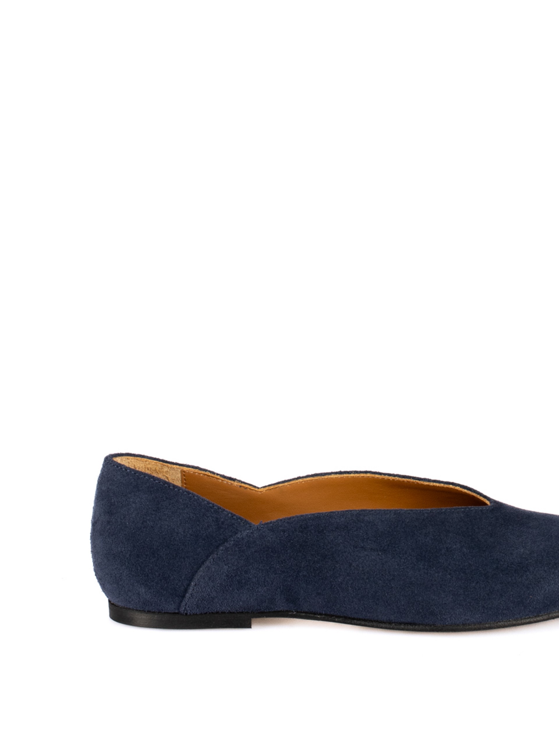 Suede Sabrina-Style Shoes