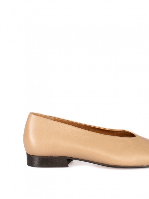Leather Flat Shoes Leather Flat Shoes