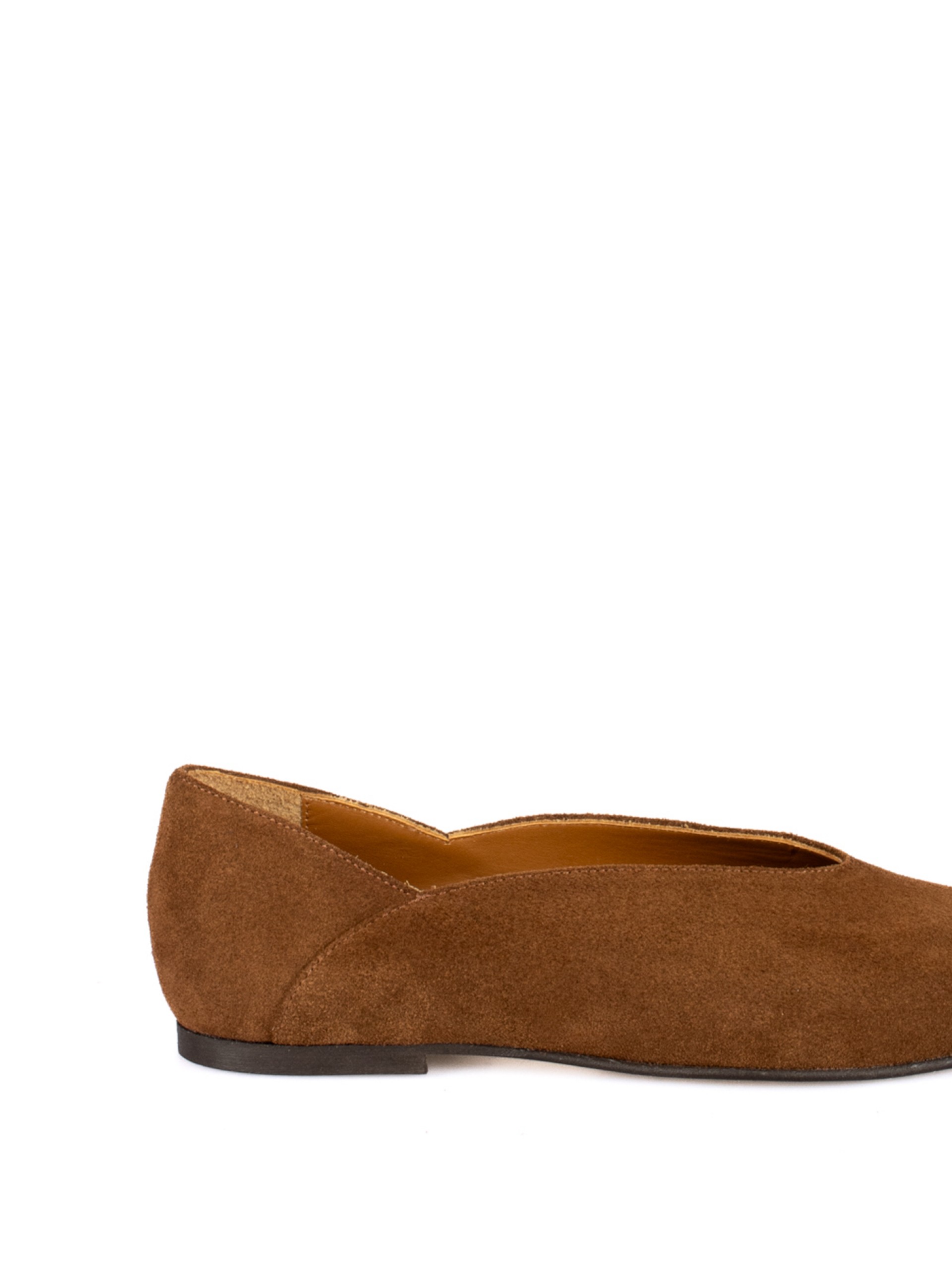 Suede Sabrina-Style Shoes