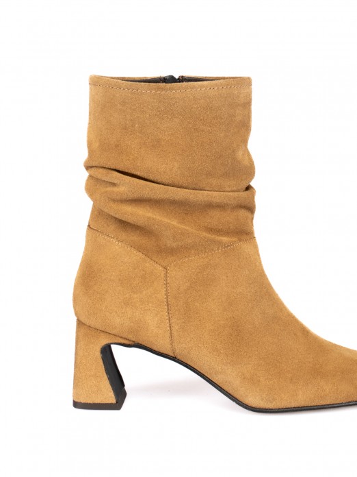 Suede Heeled Ankle Boots Suede Heeled Ankle Boots