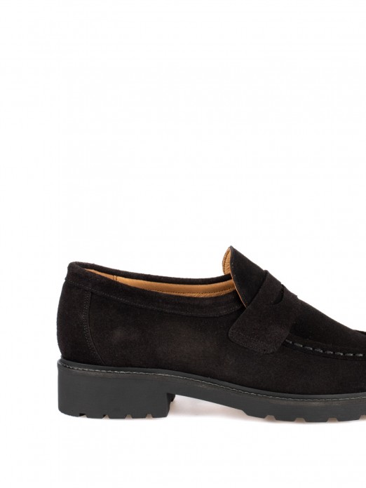 Suede Loafers