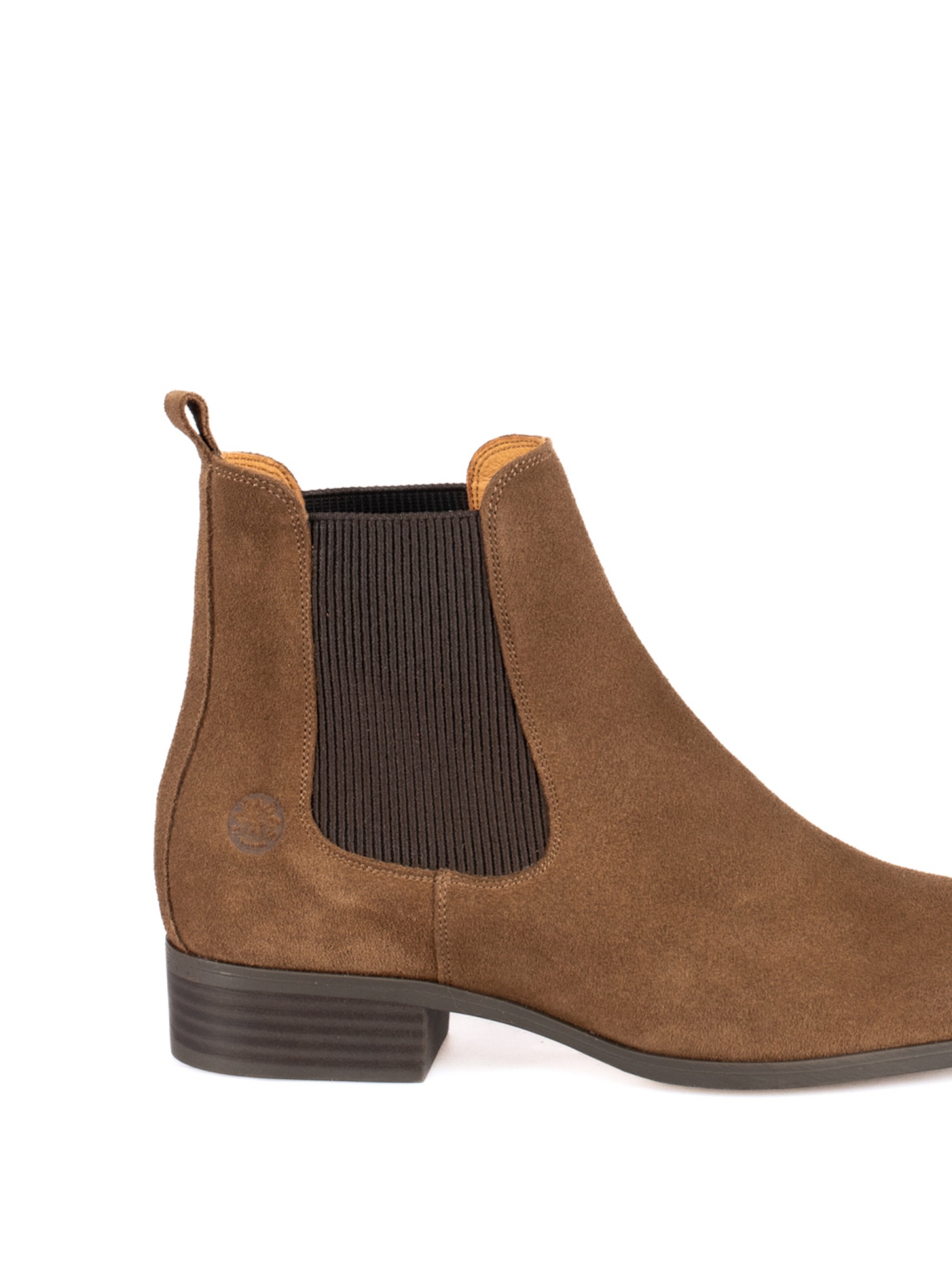 Flat Suede Ankle Boots