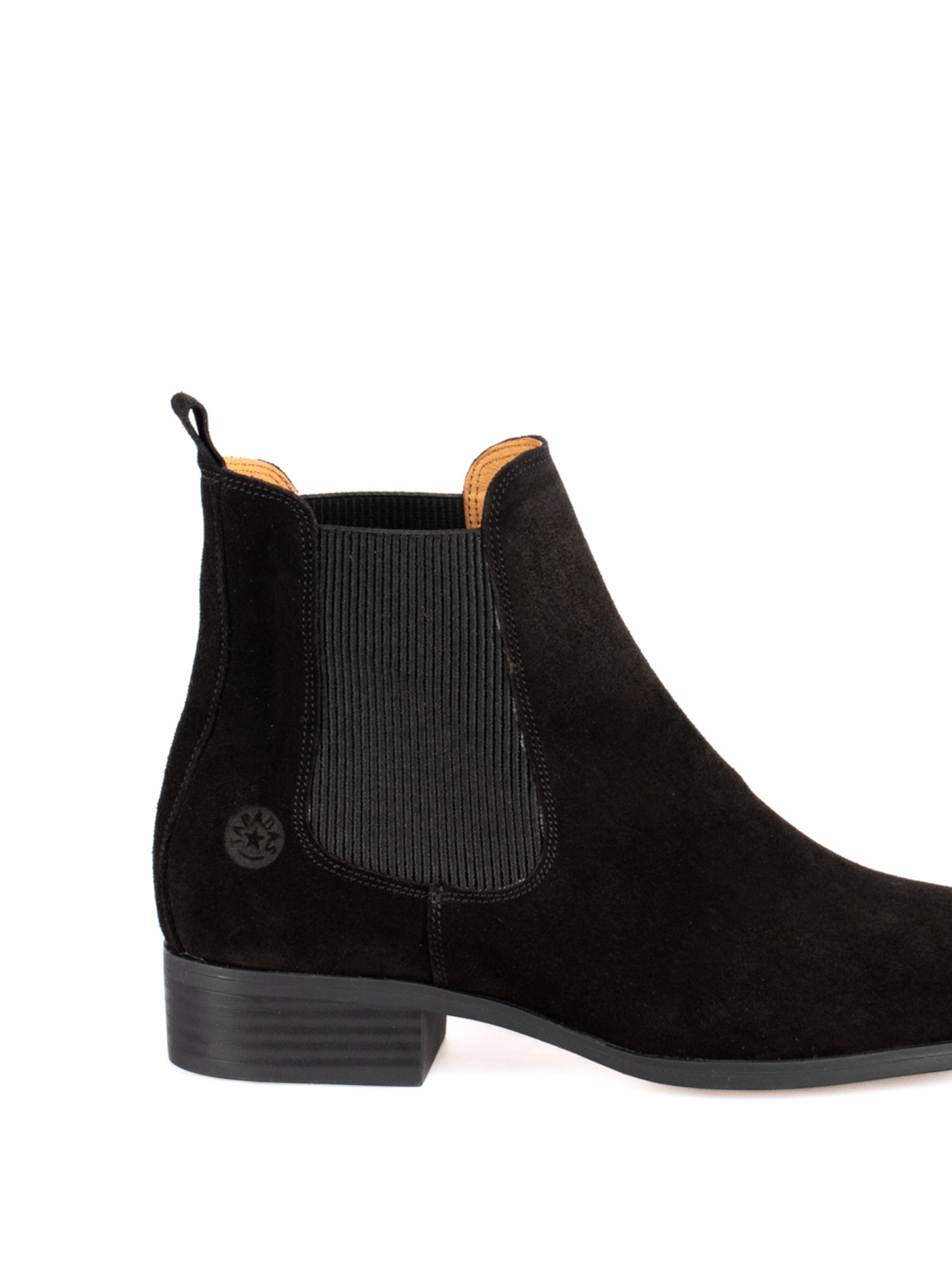 Flat Suede Ankle Boots