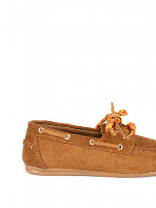 Suede Loafers with Laces Suede Loafers with Laces