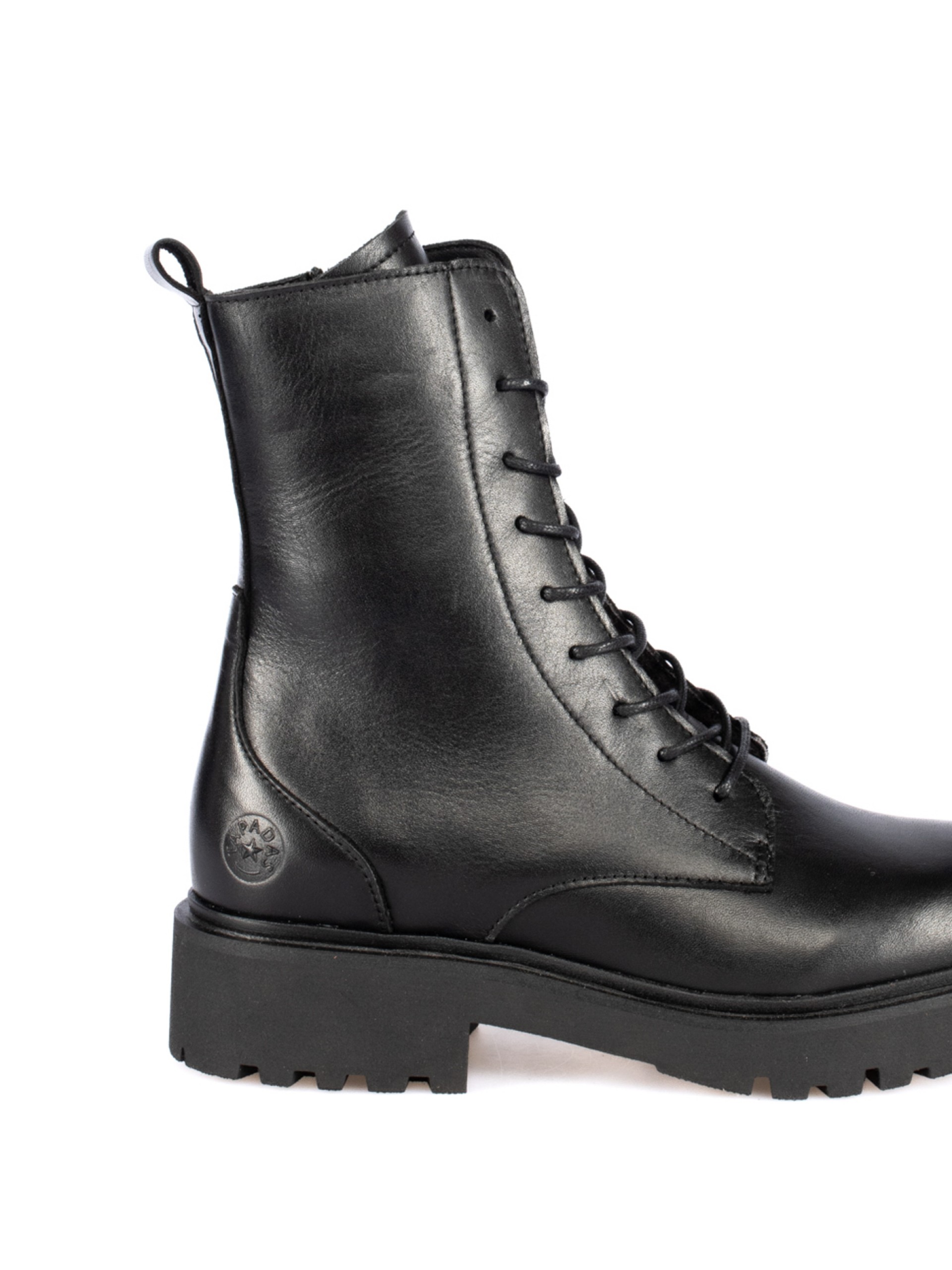 Botim Militar em Pele