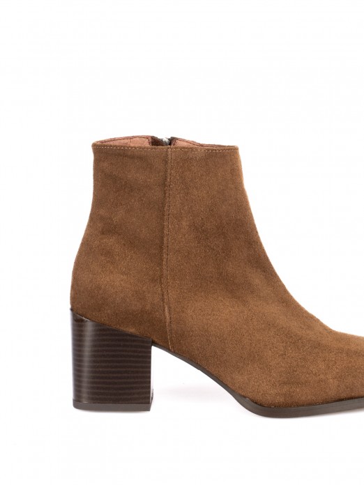 Suede Heeled Ankle Boots Suede Heeled Ankle Boots
