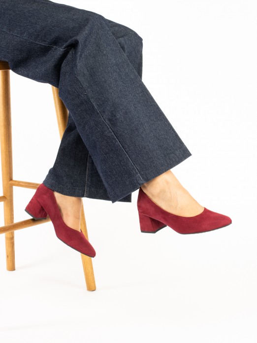 Suede High Heel Shoe Suede High Heel Shoe