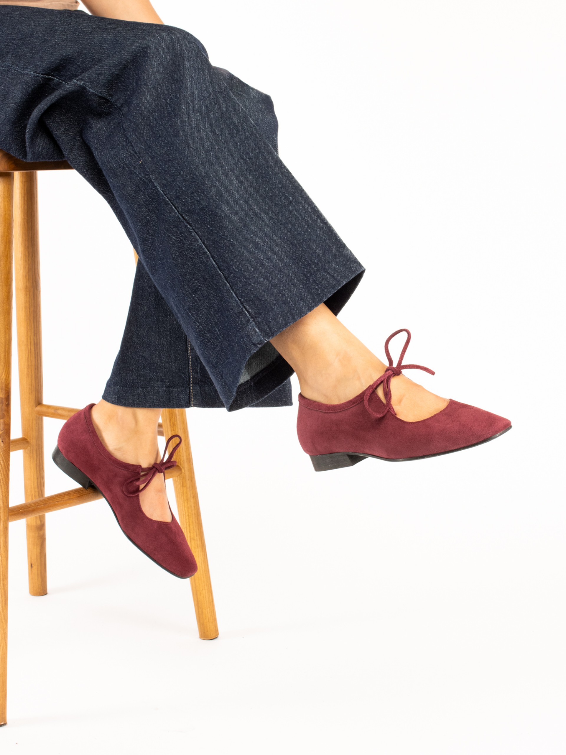 Suede Lace-Up Shoes