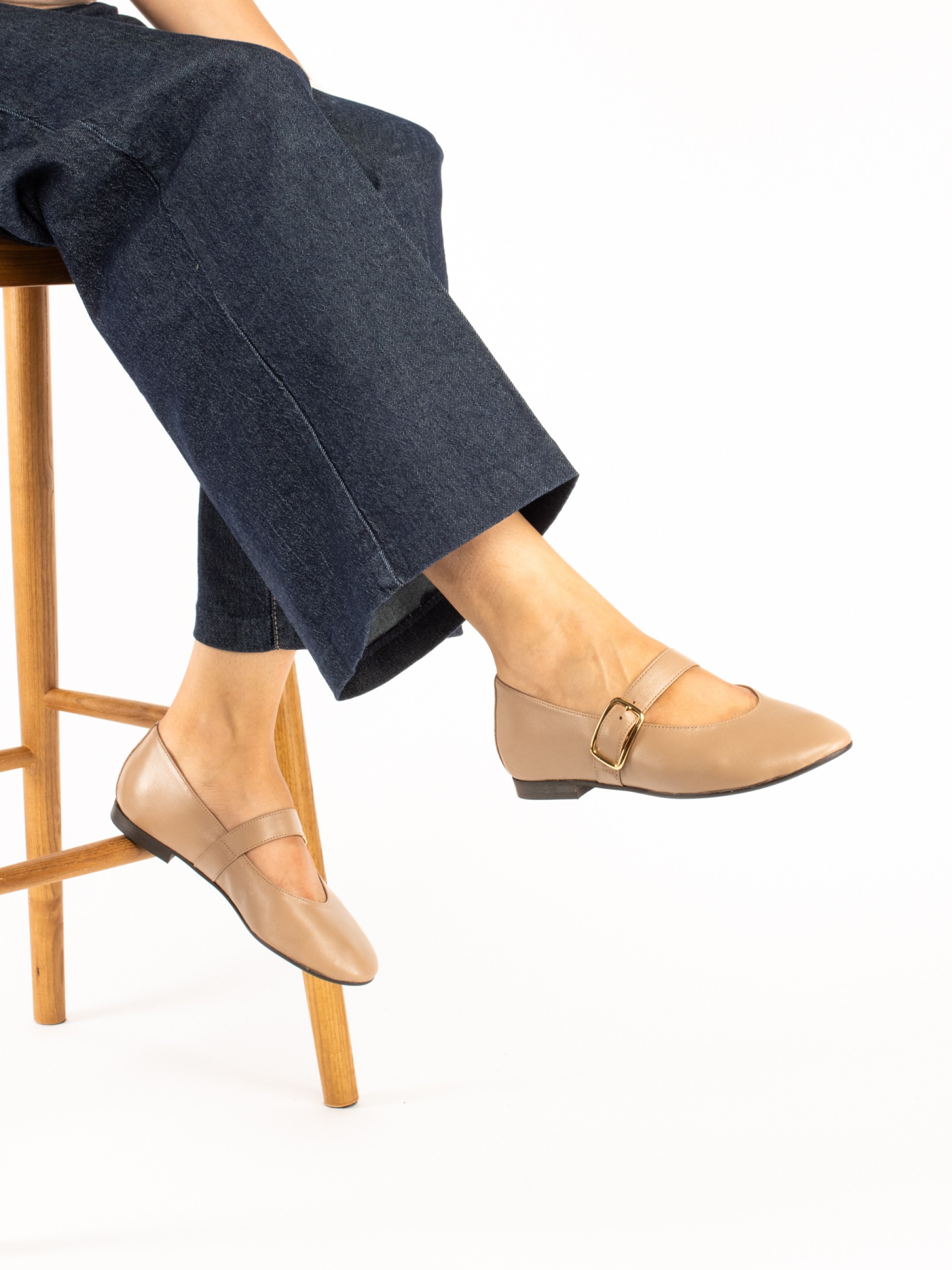 Leather Mary Jane Shoes