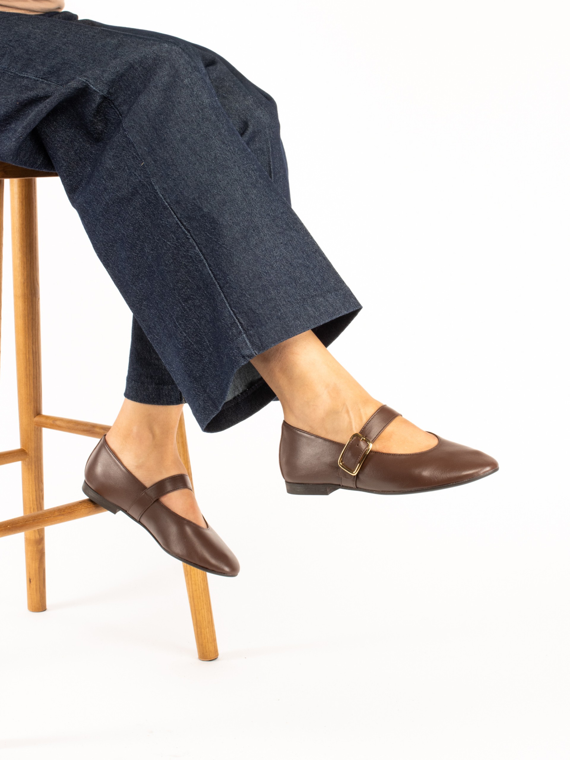Leather Mary Jane Shoes