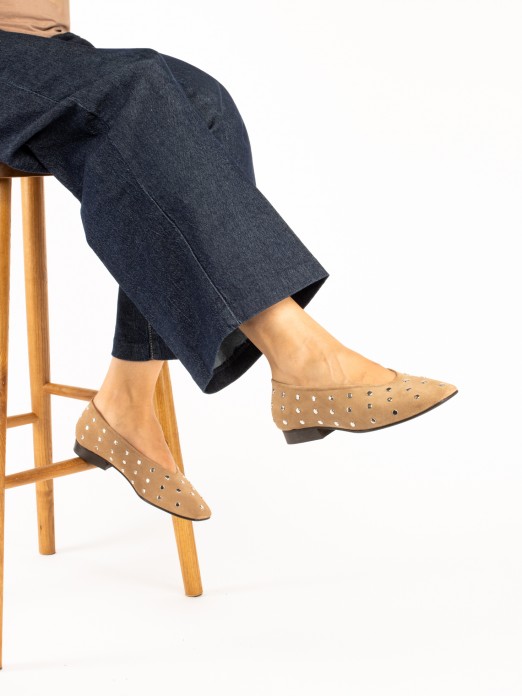 Studded Sabrina-Style Shoes Studded Sabrina-Style Shoes