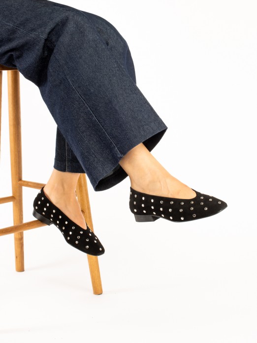 Studded Sabrina-Style Shoes Studded Sabrina-Style Shoes