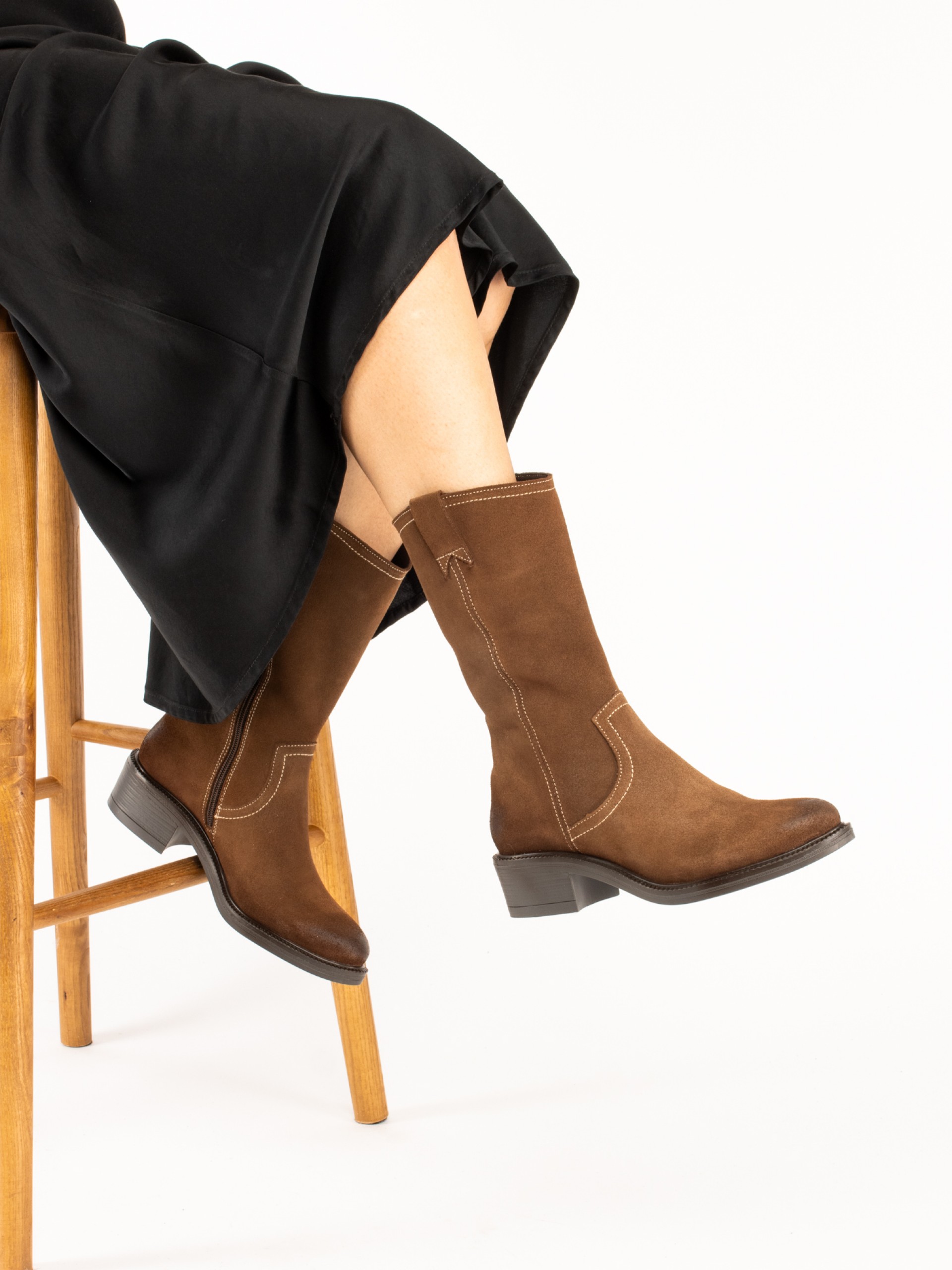 Suede Boots