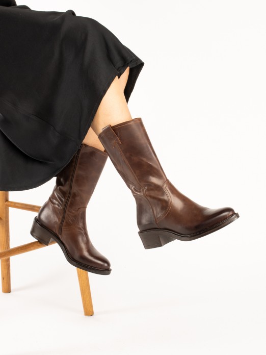 Leather Boot Leather Boot