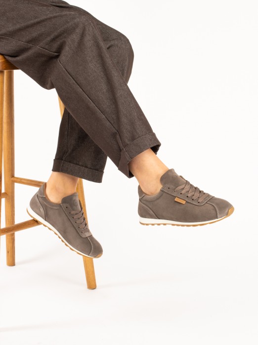 Women's Suede Ballet Flats
