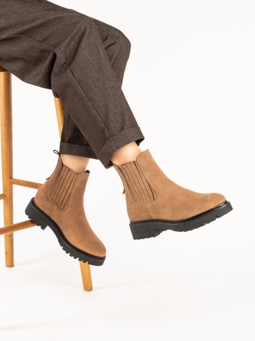 Suede ankle boot Suede ankle boot