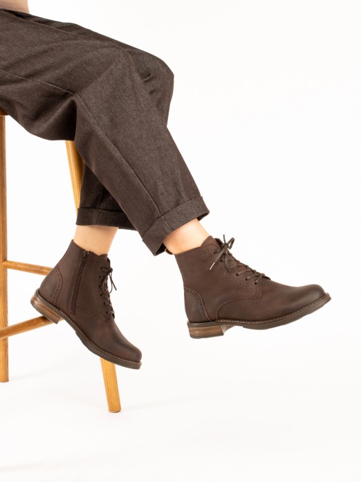 Women's Leather Ankle Boots Women's Leather Ankle Boots