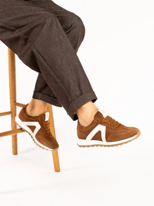 Suede and Leather Sneakers Suede and Leather Sneakers