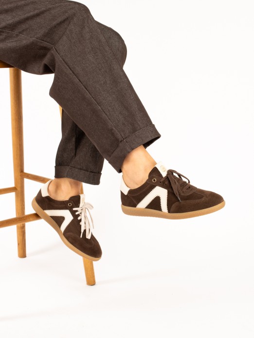 Suede and Leather Sneakers Suede and Leather Sneakers
