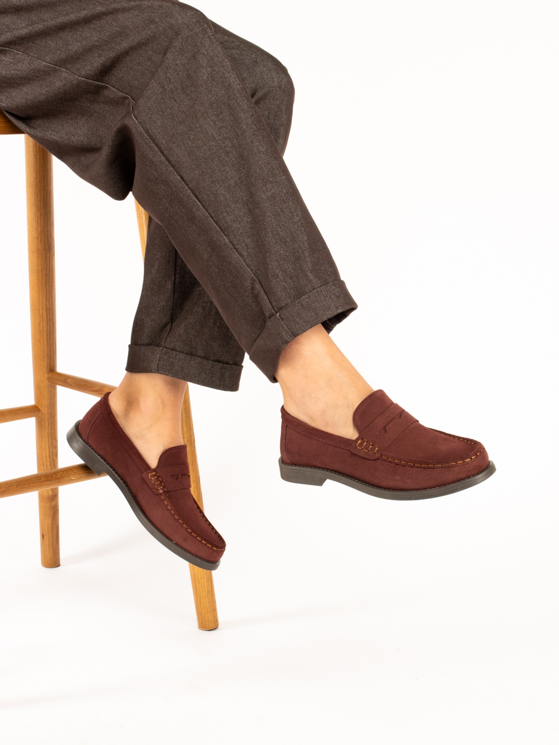 Women's Suede Loafers