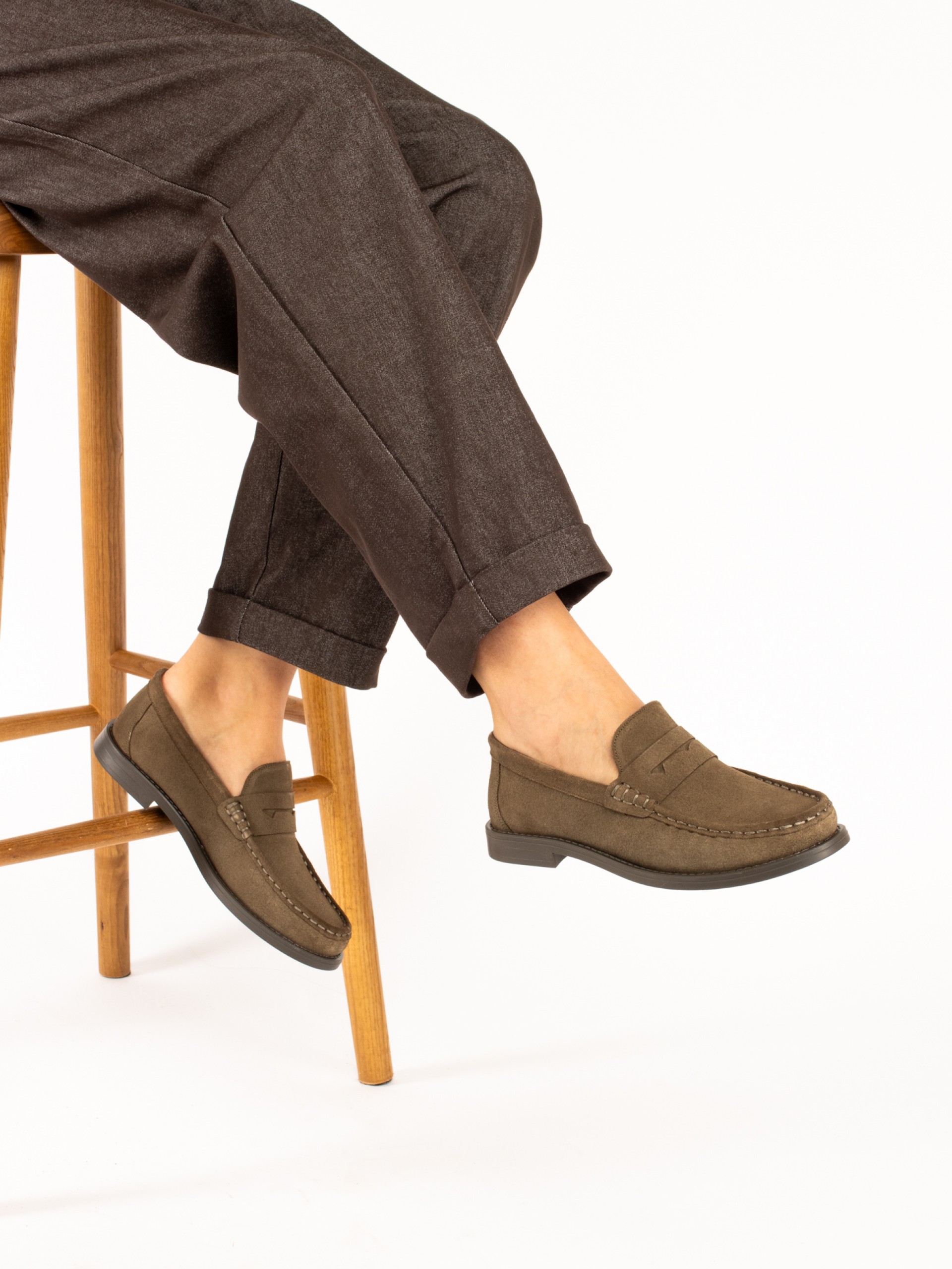 Women's Suede Loafers