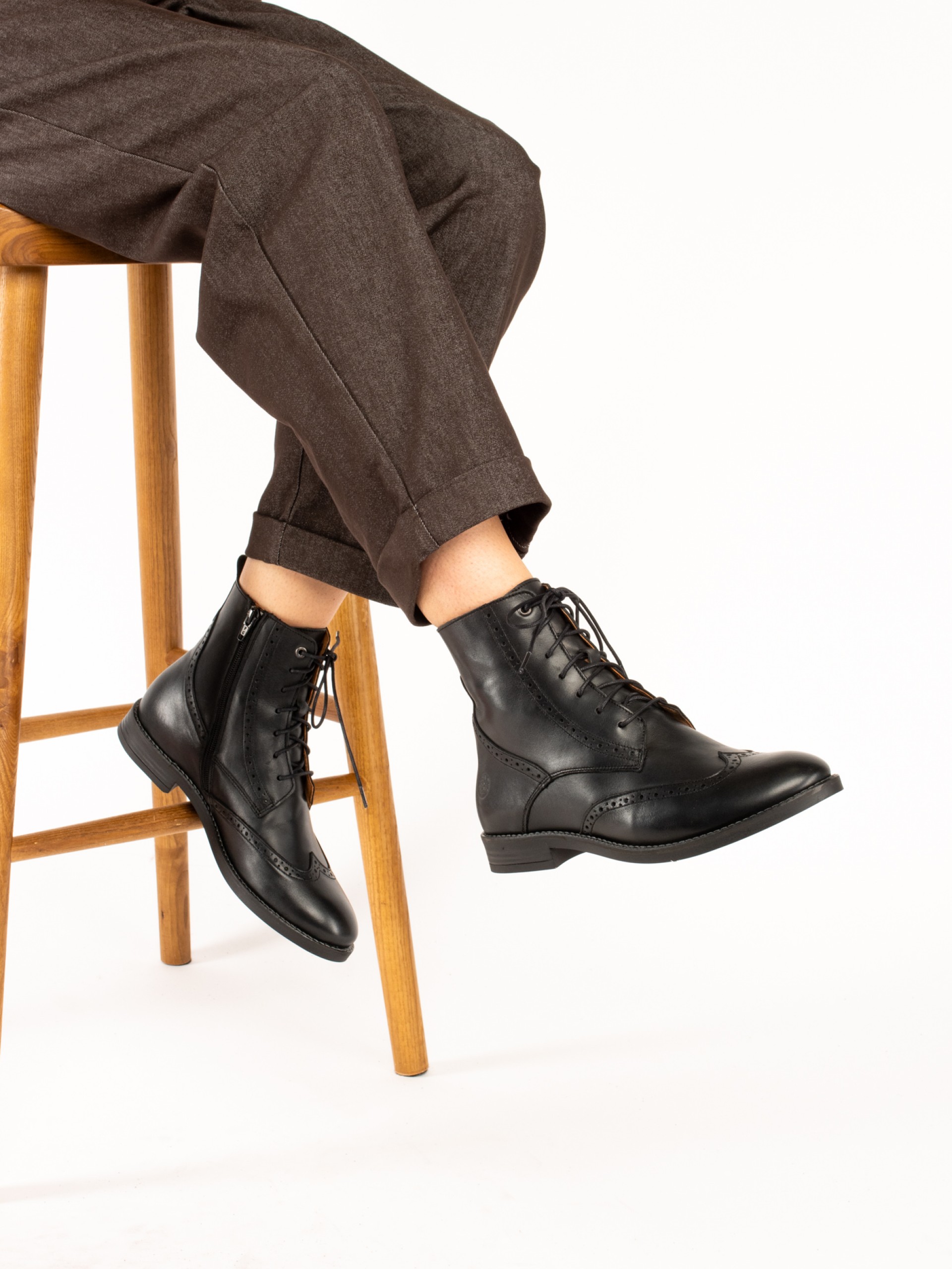 Leather Chelsea Ankle Boots