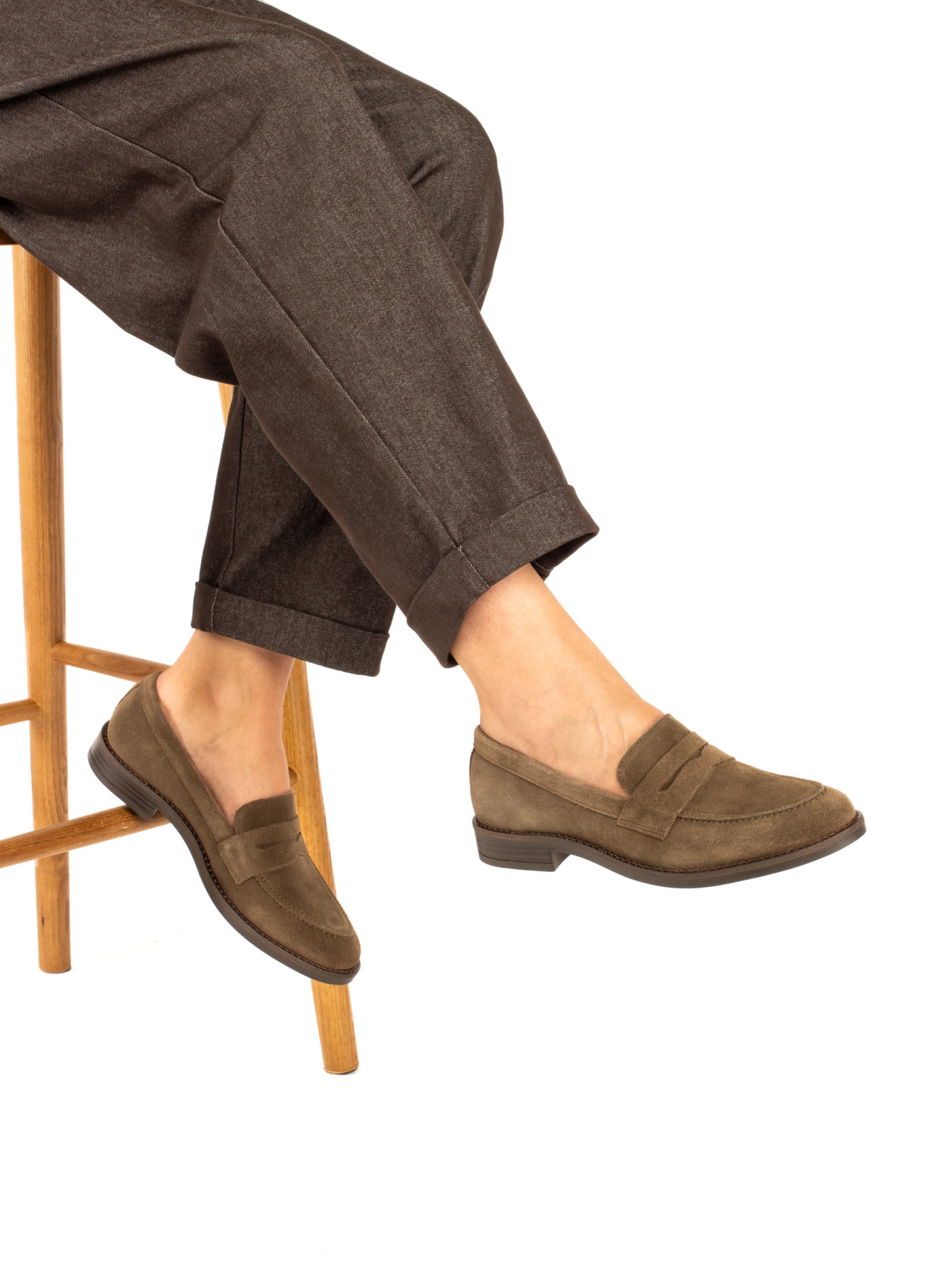 Classic Suede Loafers