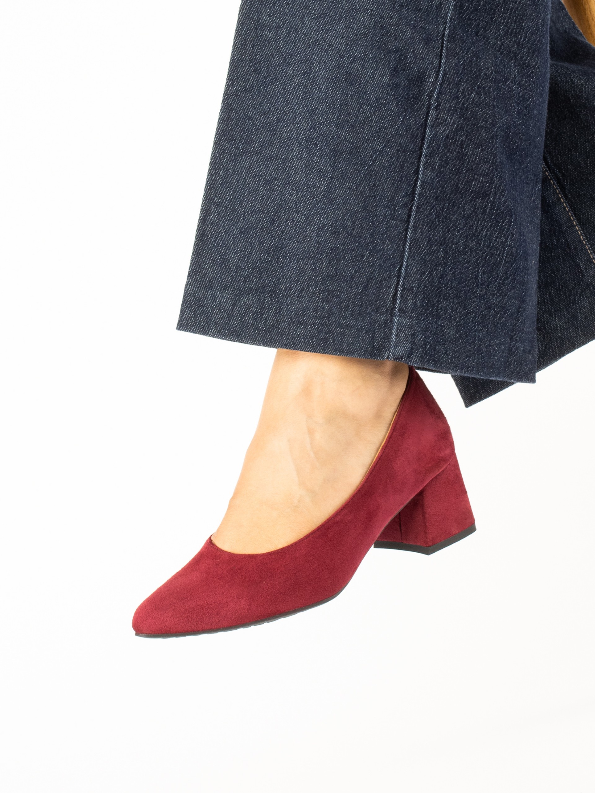 Suede High Heel Shoe