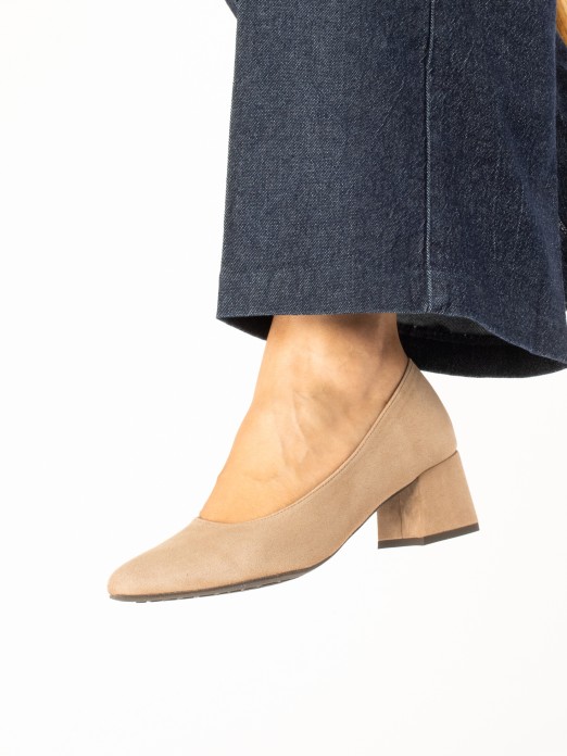 Suede High Heel Shoe Suede High Heel Shoe