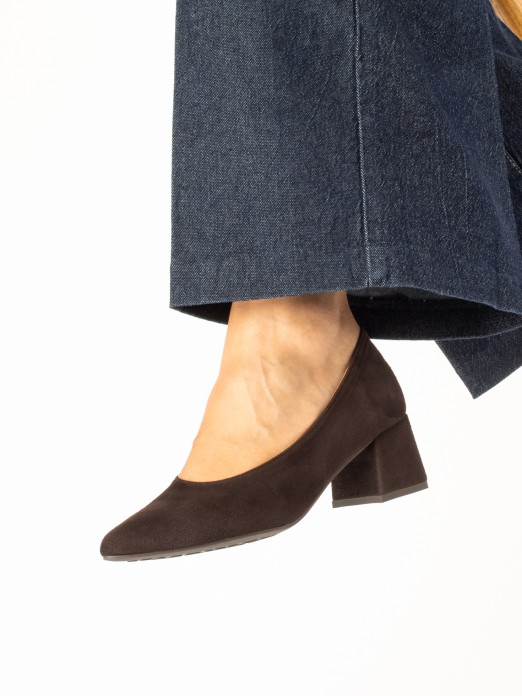 Suede High Heel Shoe Suede High Heel Shoe