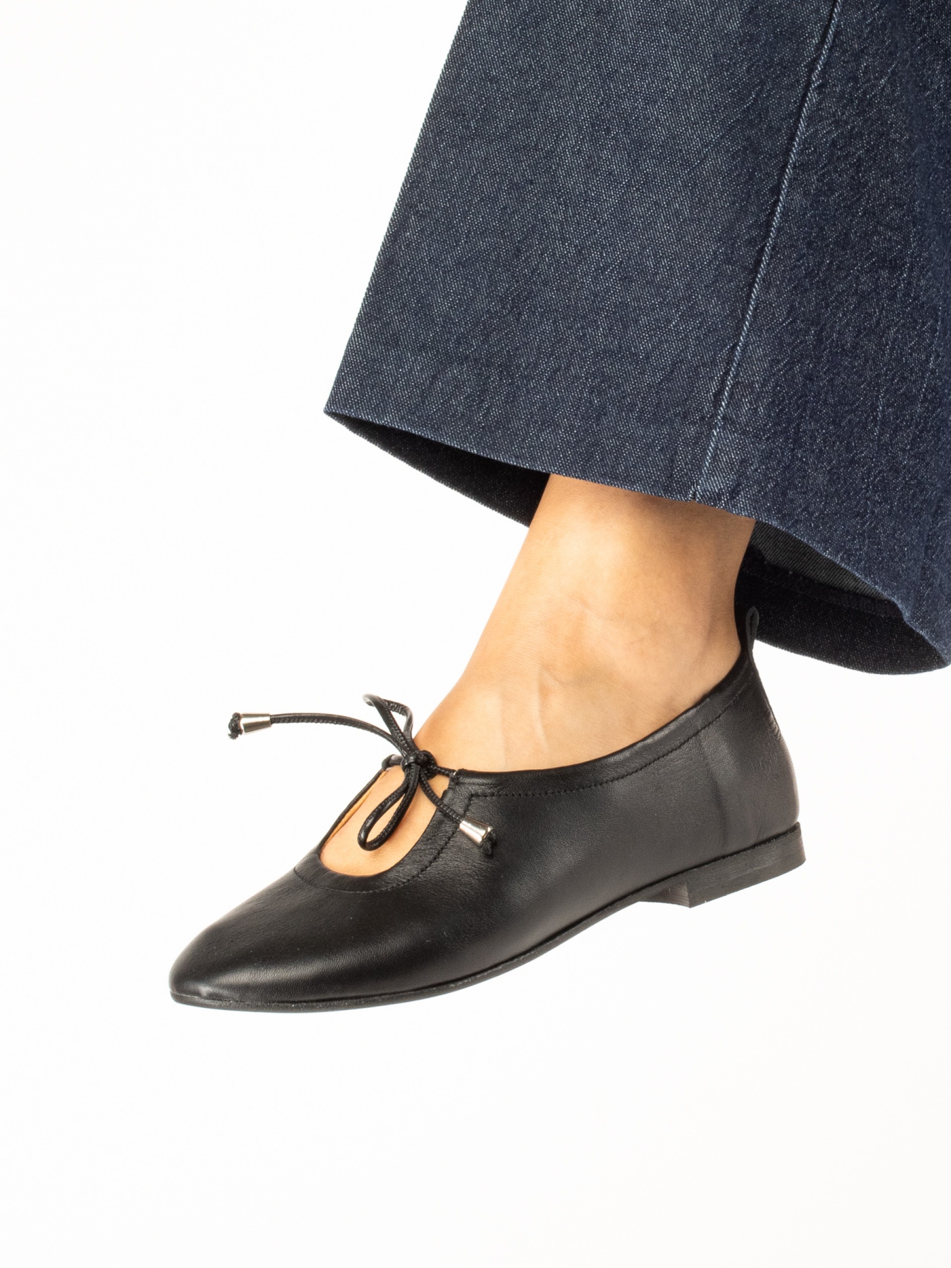 Leather Ballet Flats