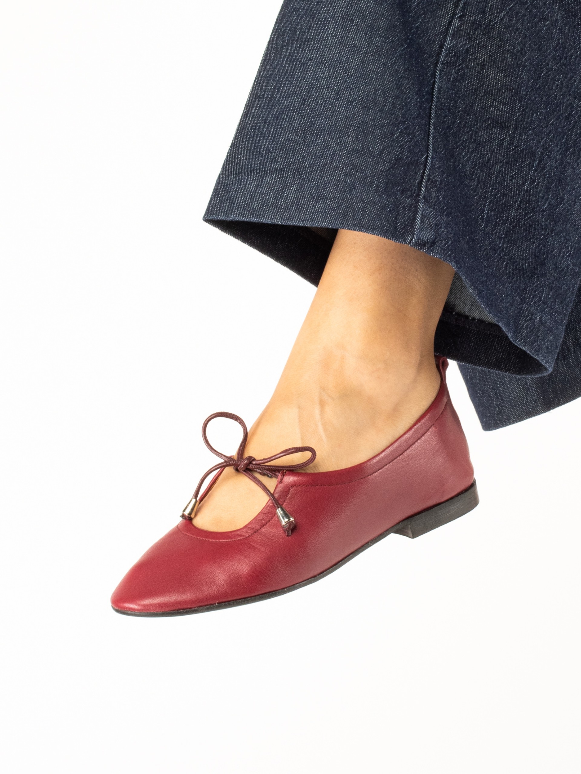 Leather Ballet Flats