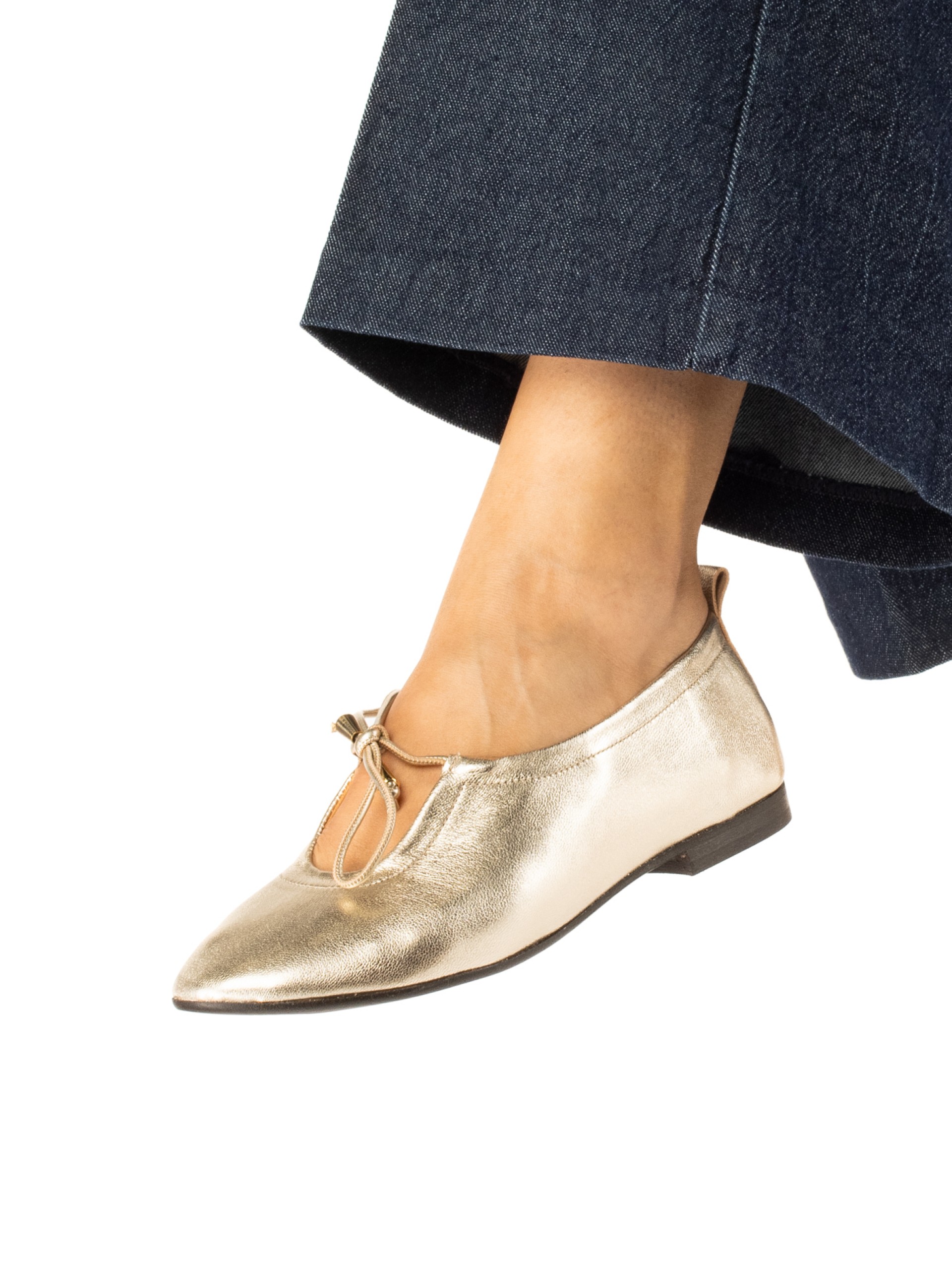 Leather Ballet Flats