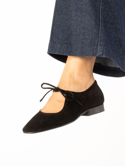 Suede Lace-Up Shoes Suede Lace-Up Shoes