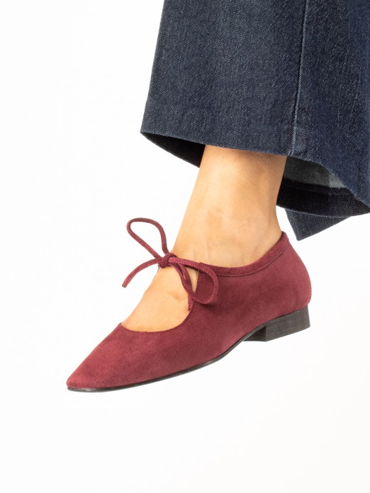Suede Lace-Up Shoes Suede Lace-Up Shoes