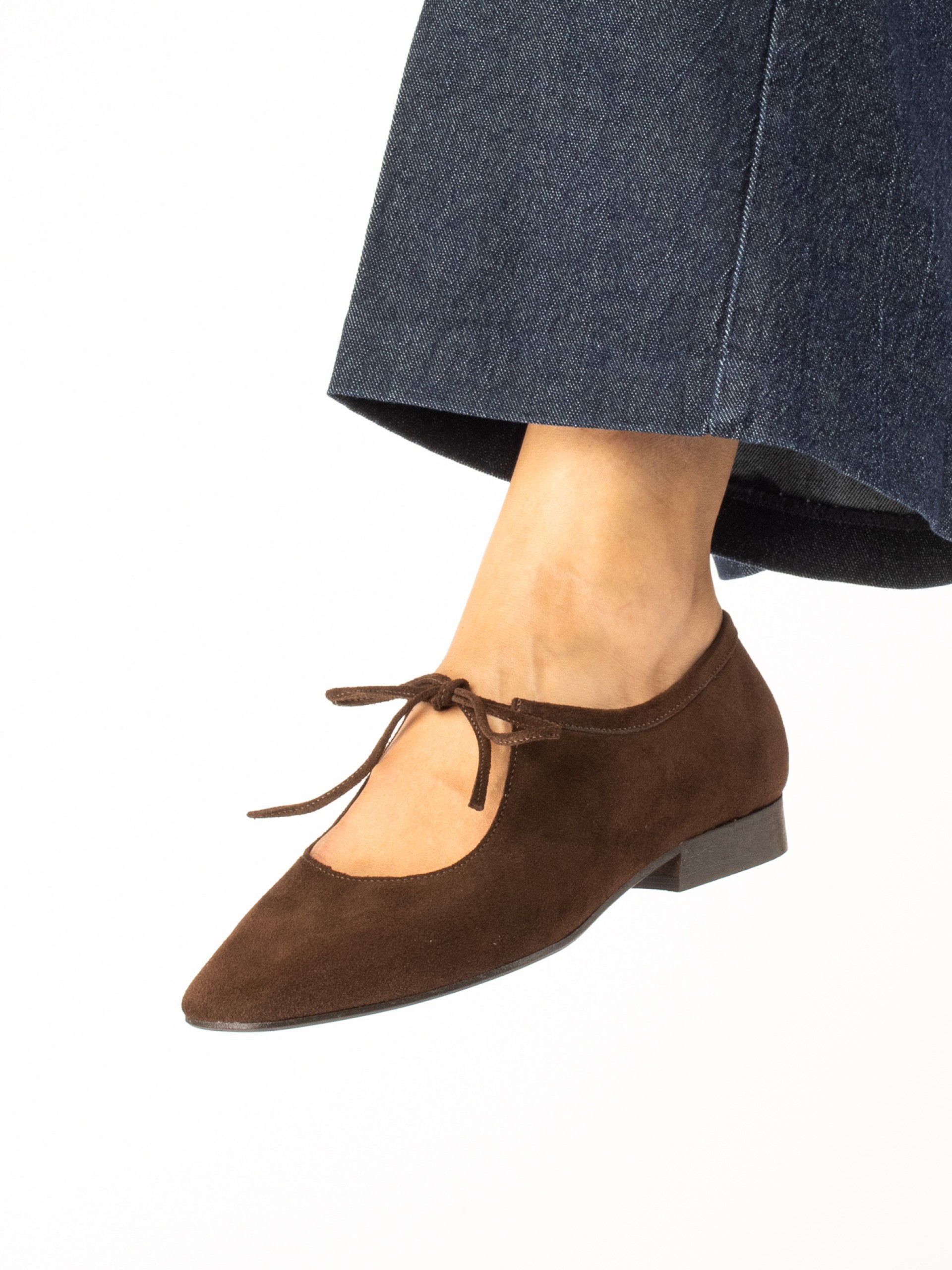 Suede Lace-Up Shoes