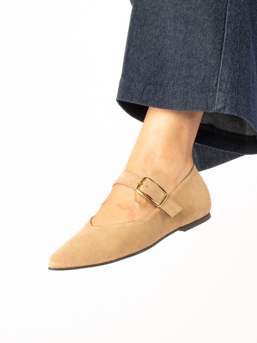 Suede Mary Jane Shoes Suede Mary Jane Shoes