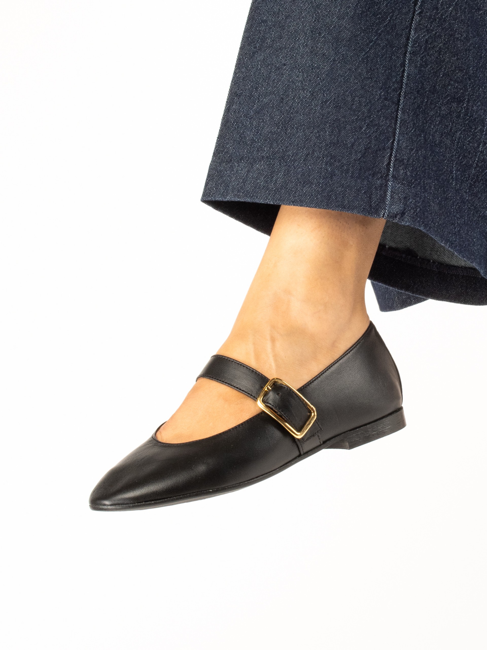 Leather Mary Jane Shoes