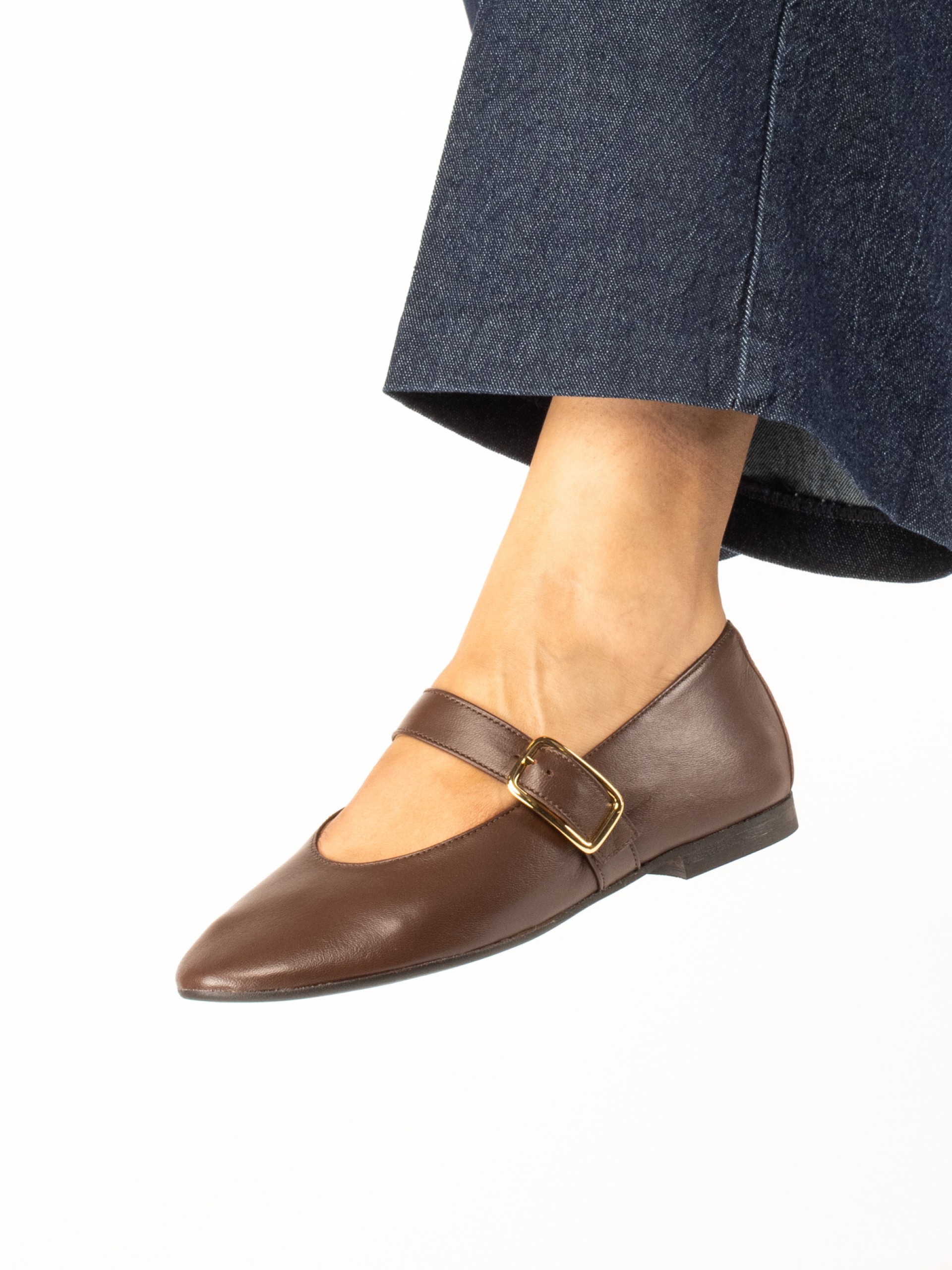 Leather Mary Jane Shoes